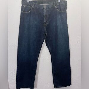 Tommy Hilfiger Custom Straight Leg Blue Cotton Jeans Men’s Size 42 X 32